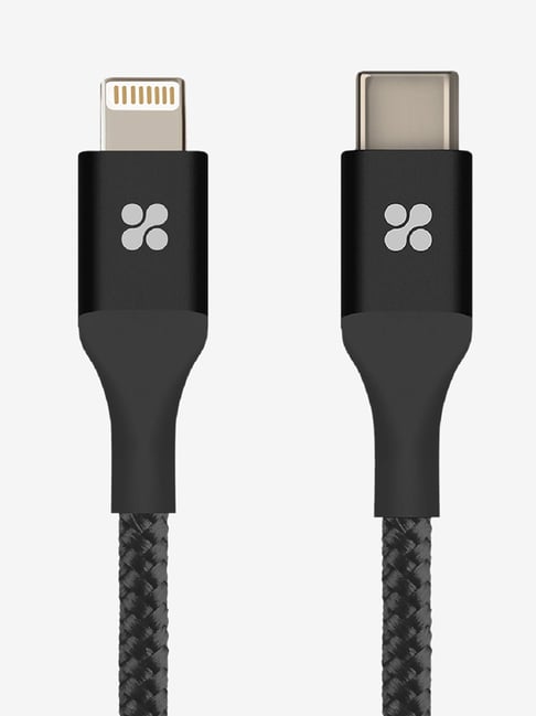 Promate UniLink LTC2 2M USB Type C OTG Cable Black