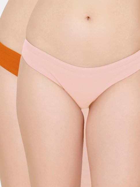 Zivame Brown Bikini Pack Of 2
