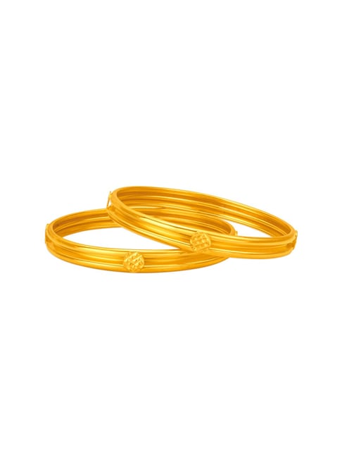 Buy Tanishq 22 Kt Gold Bangle - Set Of 2 Online At Best Price @ Tata CLiQ