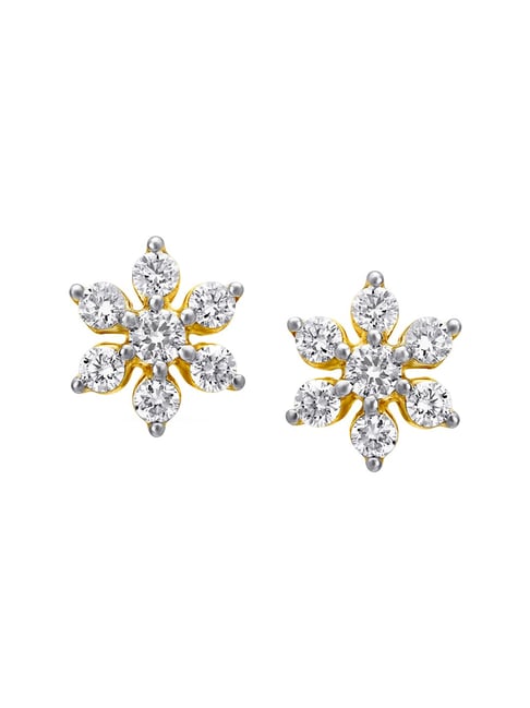 Tanishq solitaire earrings hot sale with price