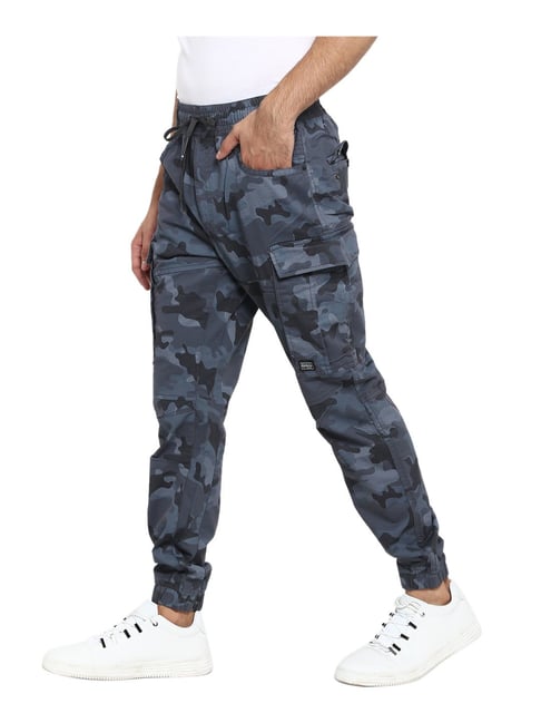 Buy Mufti Grey Printed Jogger Pants for Men Online @ Tata CLiQ