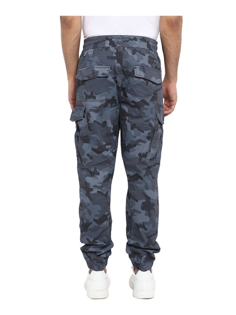 Buy Mufti Grey Printed Jogger Pants for Men Online @ Tata CLiQ