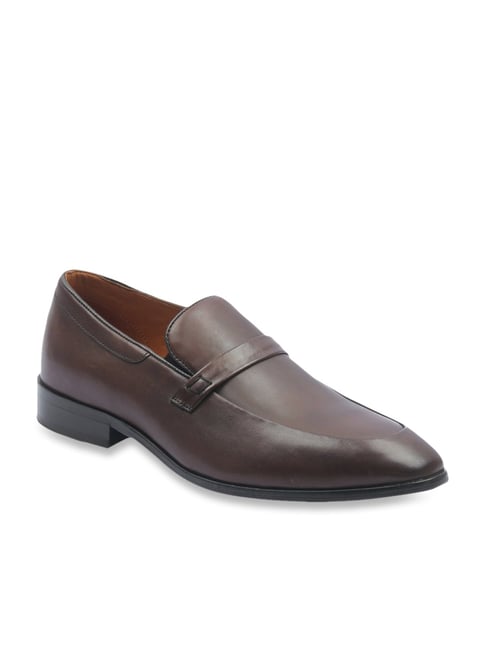 Buy Pavers England Brown Formal Loafers 