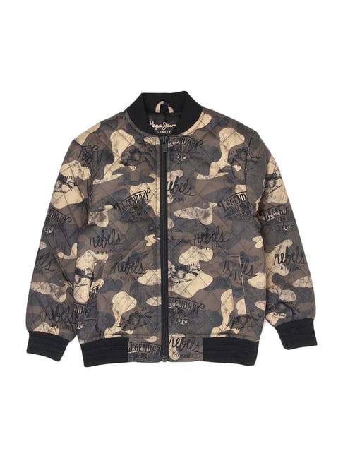 pepe jeans camouflage jacket