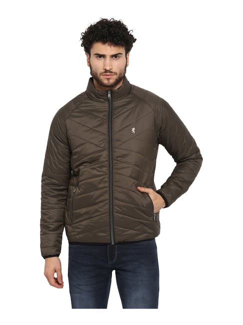 red tape quilted jacket