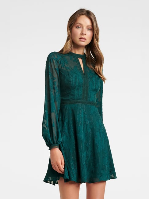 green dress forever new