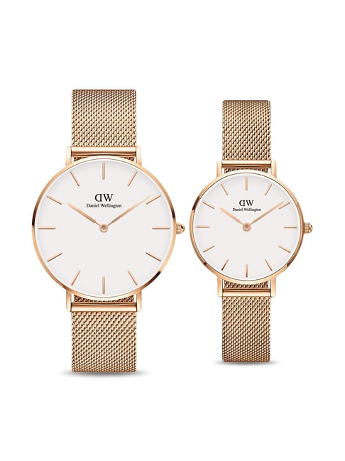 Buy Daniel DW00500520 Petite Melrose Analog Watch for Couples at Best Price @ Tata CLiQ