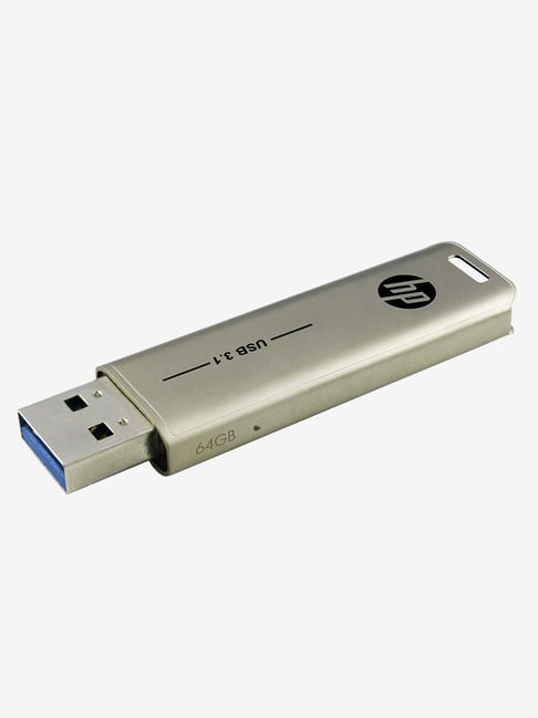 HP HPFD796L-64 USB 3.1 64 GB Flash Drive (Silver)