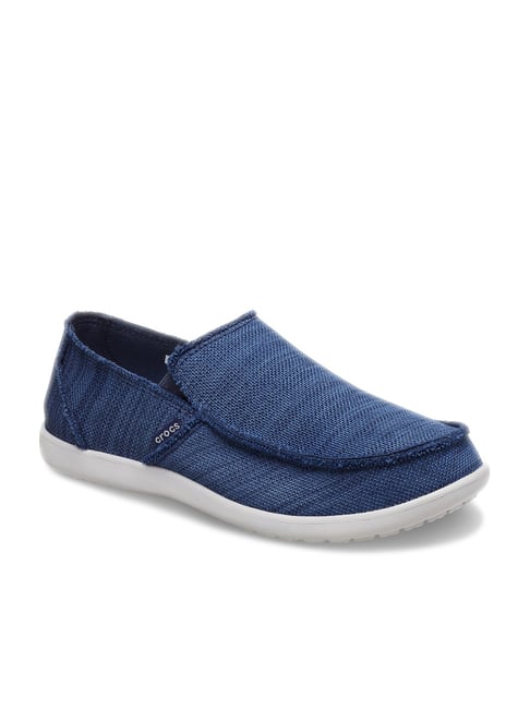 Crocs Men's Santa Cruz Navy Loafers