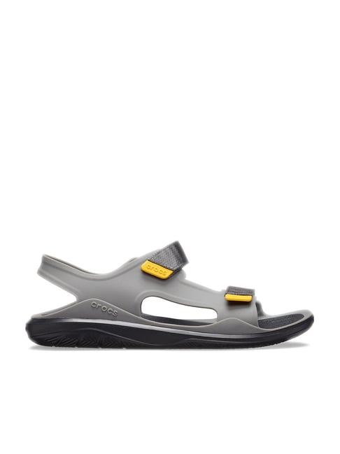 206454 Classic Camo Slate Grey Multi Sandals by Crocs | Shop Online at  Styletread NZ