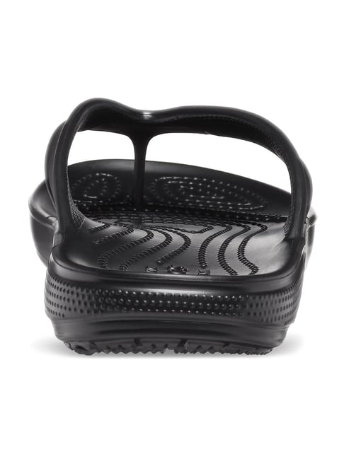 Crocs Unisex Classic Black Flip Flops