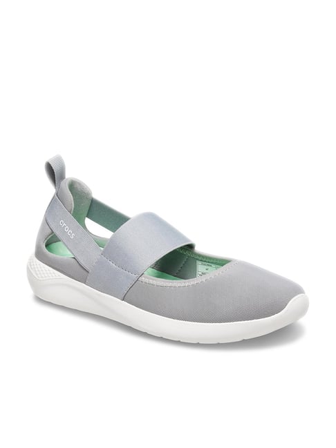 Buy Crocs LiteRide Light Grey Mary Jane Shoes for Women at Best Price @  Tata CLiQ