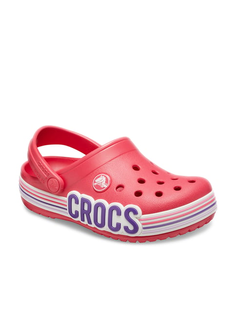 crocs kids red