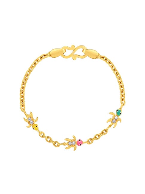 Malabar Gold and Diamonds 22 kt Gold Bracelet for Kids