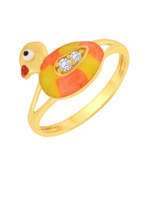 Duck Ring For Kids With Name |