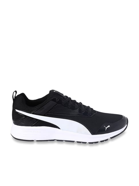 puma pure black shoes