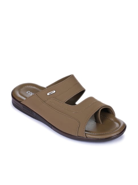 Liberty Coolers Brown Slippers for Men 
