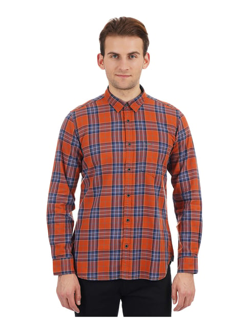 Buy Pepe Jeans Orange Regular Fit 