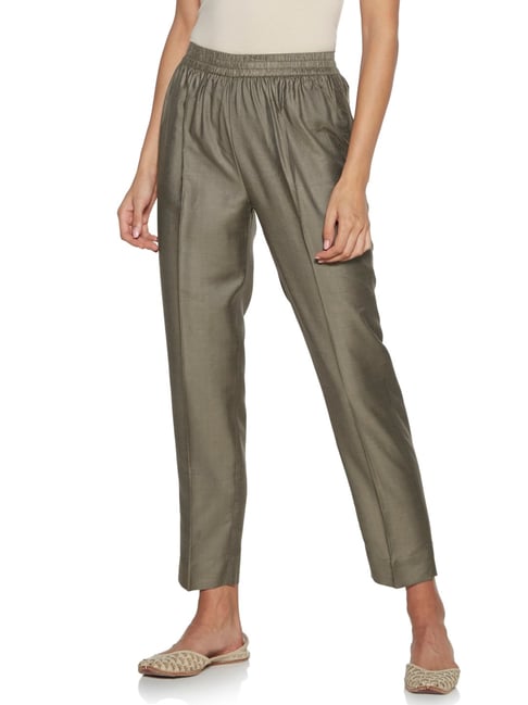 grey slim pants