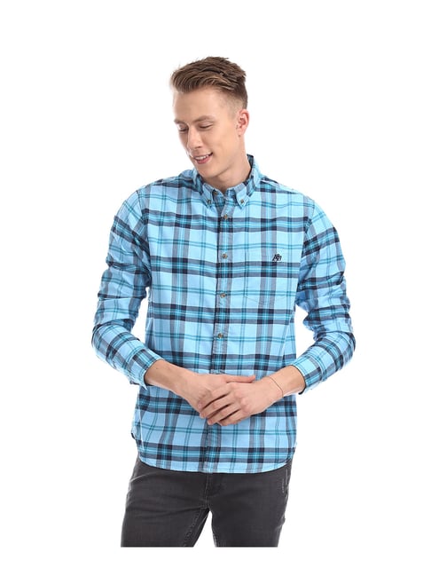 Buy Blue Shirts for Men by AEROPOSTALE Online