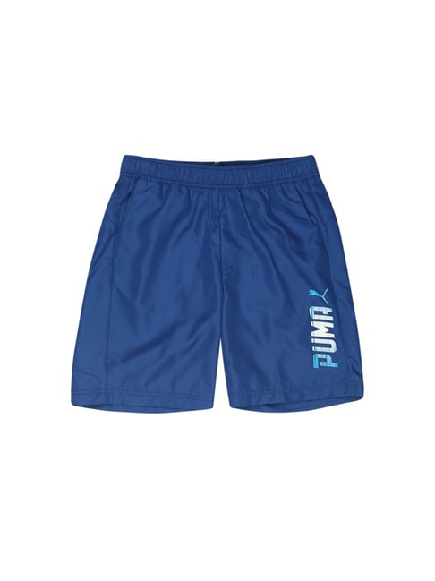puma shorts kids blue