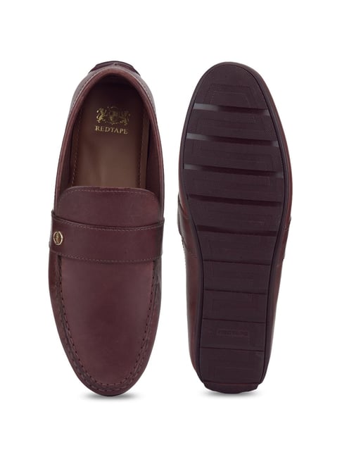 Red tape loafers tatacliq Clearance
