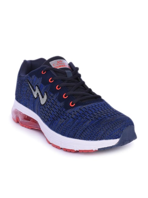 navy sports shoes