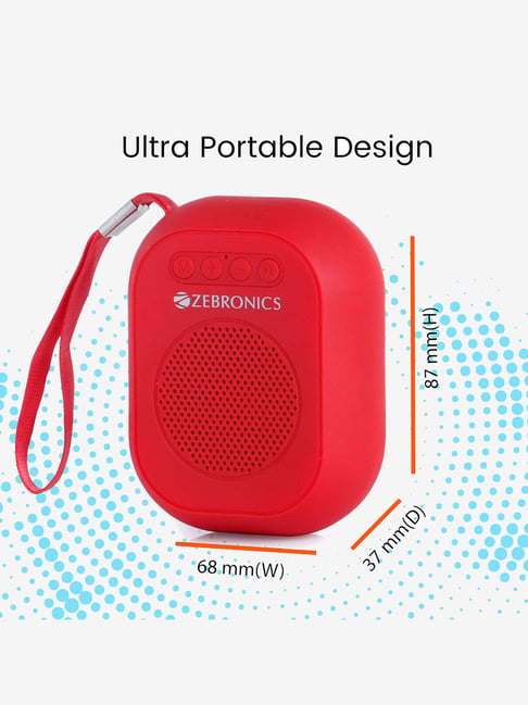 zebronics bluetooth speaker saga