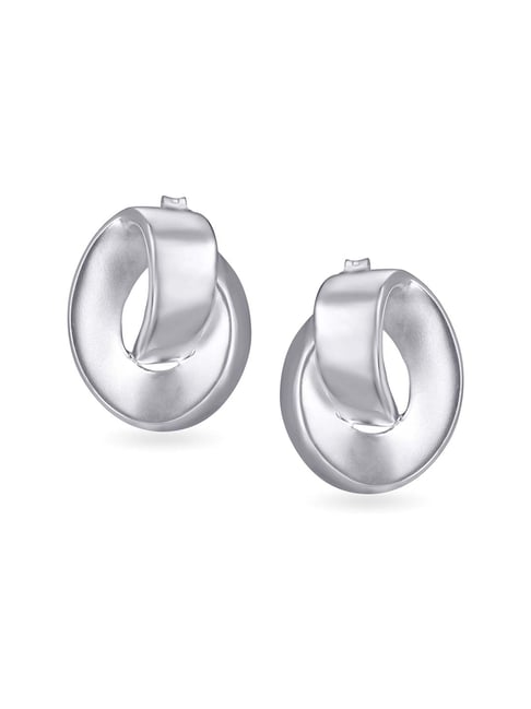 Chic Stainless Steel 3 Stones Stud Earrings | No Allergy | MIAJWL – Mia  Bijoux