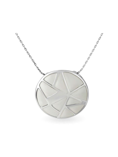 Tanishq 92.5 Sterling Silver Pendant 