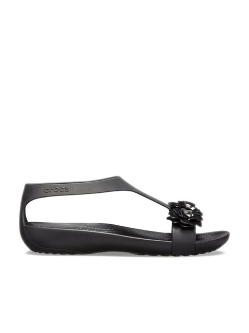 Buy Crocs Serena Black Casual Sandals for Women at Best Price
