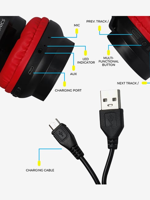 Zebronics Zeb-Bang Bluetooth Headphone 