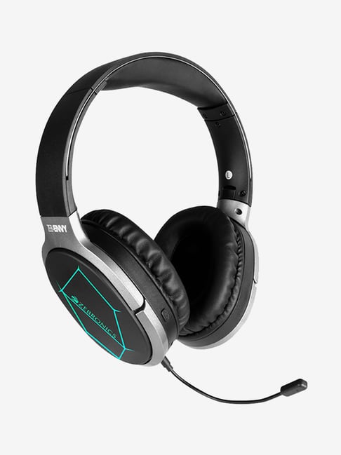 Zebronics Zeb-Envy Over The Ear Wireless Headphone with Voice Assistant (Black)