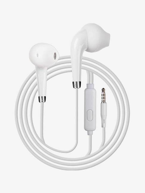 Zebronics Zeb-Calyx 3.5mm In The Ear Wired Earphone (White)