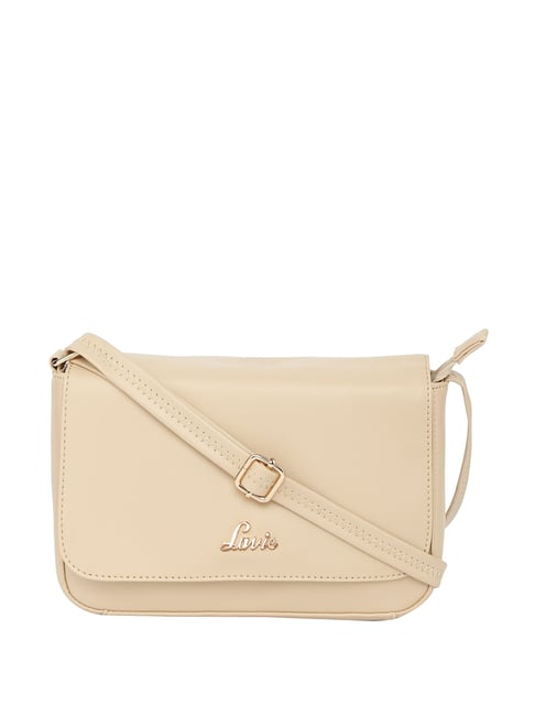 lavie beige handbag