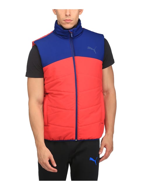 puma red and blue jacket