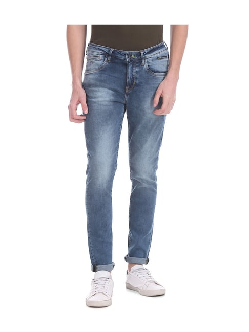 Flying Machine Blue Skinny Fit Jeans