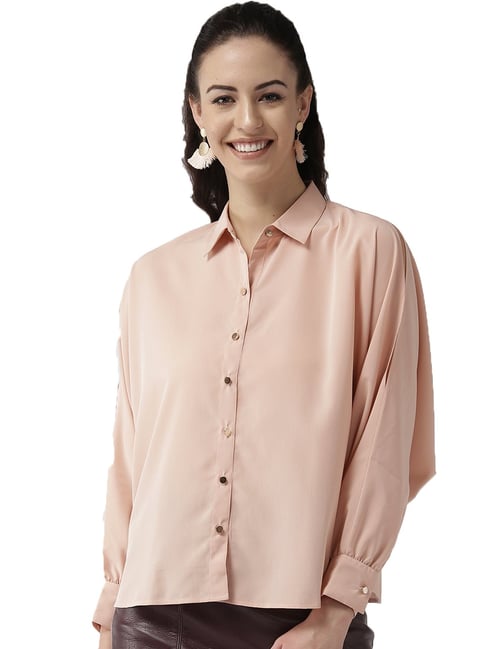 Buy Nude Shirts for Women by STYLE QUOTIENT Online