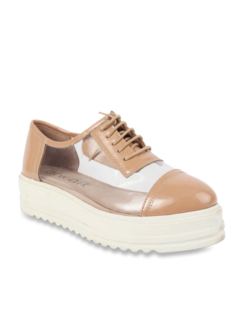 Catwalk Women's Tan Casual Sneakers