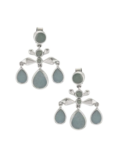 Shop Aquamarine Earrings at Shane Co. | March Birthstone Jewelry