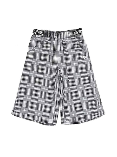 Pepe Jeans Kids Black Checks Culottes