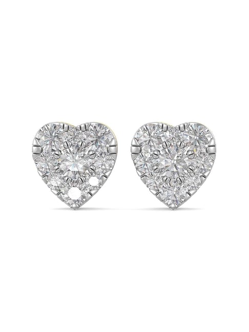 Joyalukkas 18 kt Gold & Diamond Stud Earrings