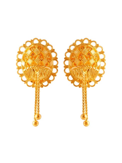 P.C. Chandra Jewellers 22 kt Gold Earrings-picture-28