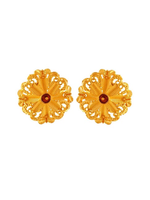 P.C. Chandra Jewellers 22 kt Gold Earrings-picture-44