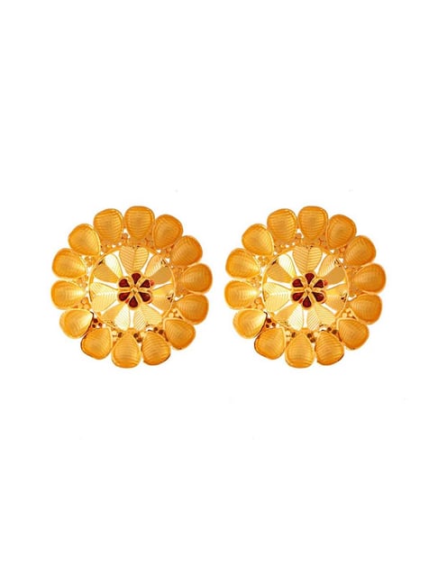 P.C. Chandra Jewellers 22 kt Gold Earrings-picture-47