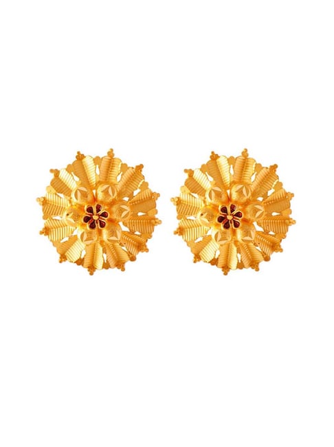 P.C. Chandra Jewellers 22 kt Gold Earrings-picture-17