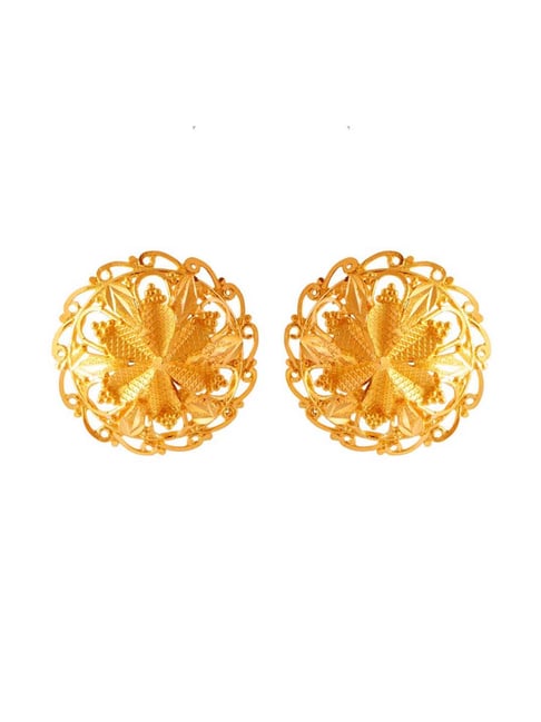 P.C. Chandra Jewellers 22 kt Gold Earrings-picture-22