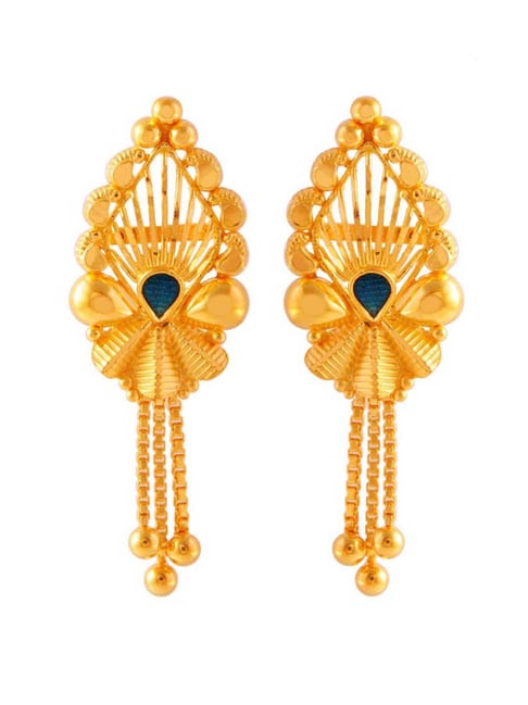 P.C. Chandra Jewellers 22 kt Gold Earrings-picture-27
