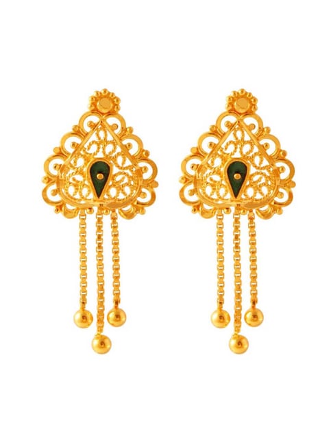 P.C. Chandra Jewellers 22 kt Gold Earrings-picture-37