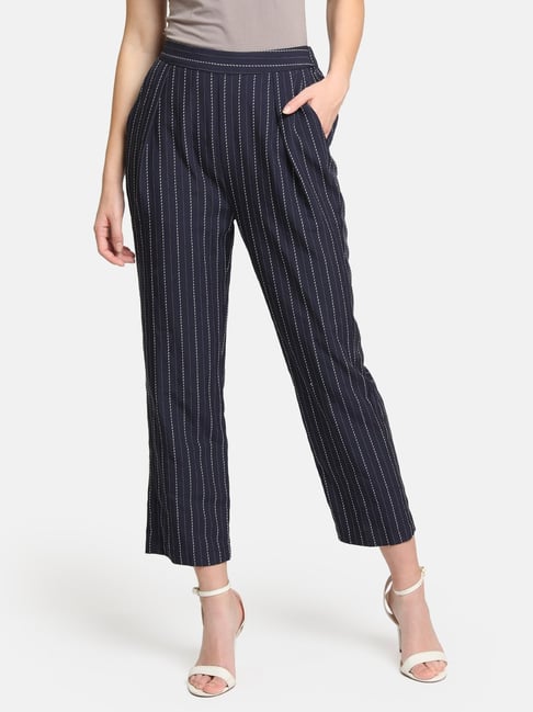 Kazo Blue Striped Trousers